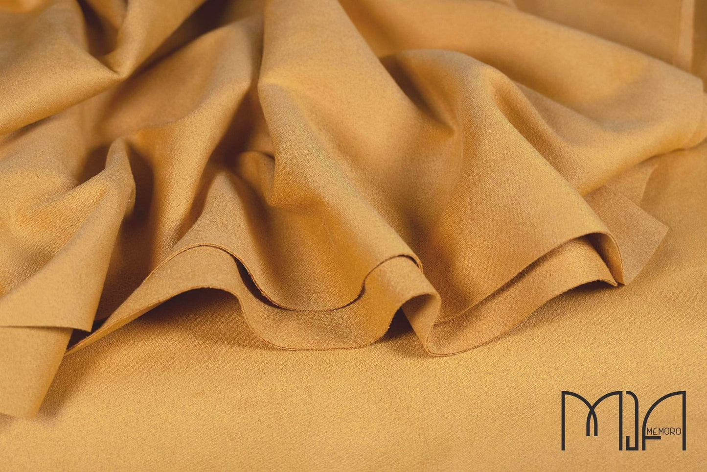 Faux double-sided suede/Mustard/