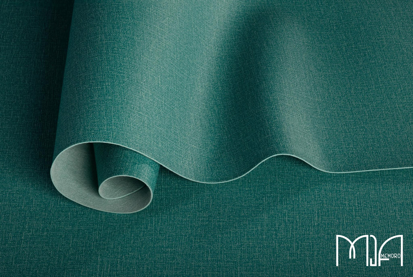 PU Leather/Platinum green flax/