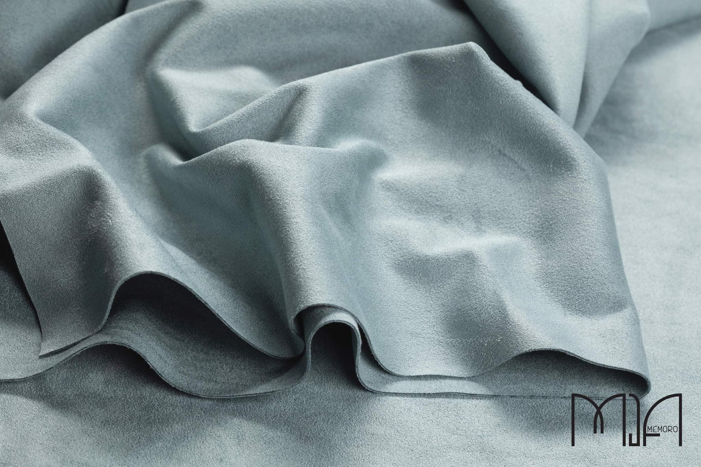 Faux double-sided suede/Grey storm/