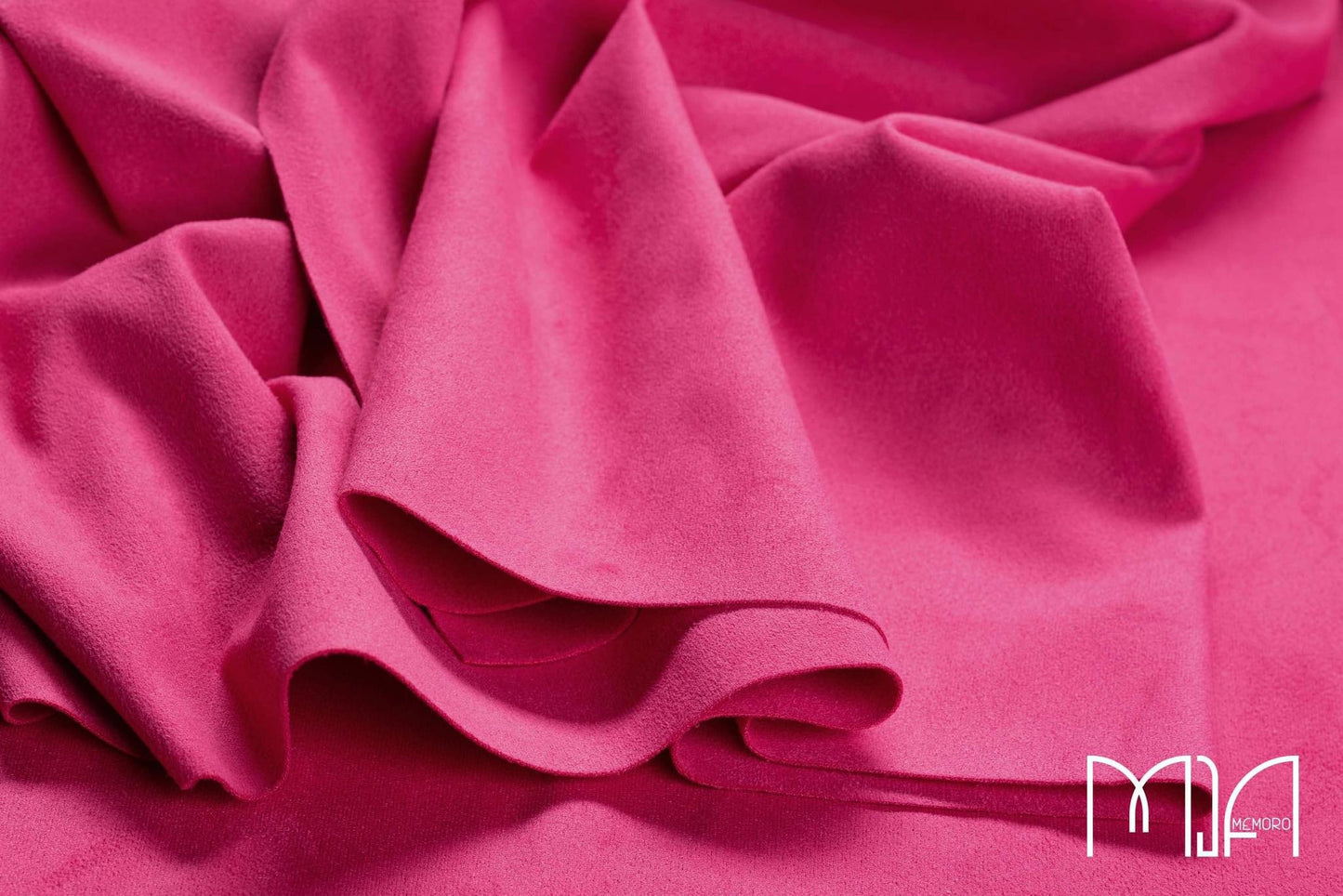 Faux double-sided suede/Pink Barbie/