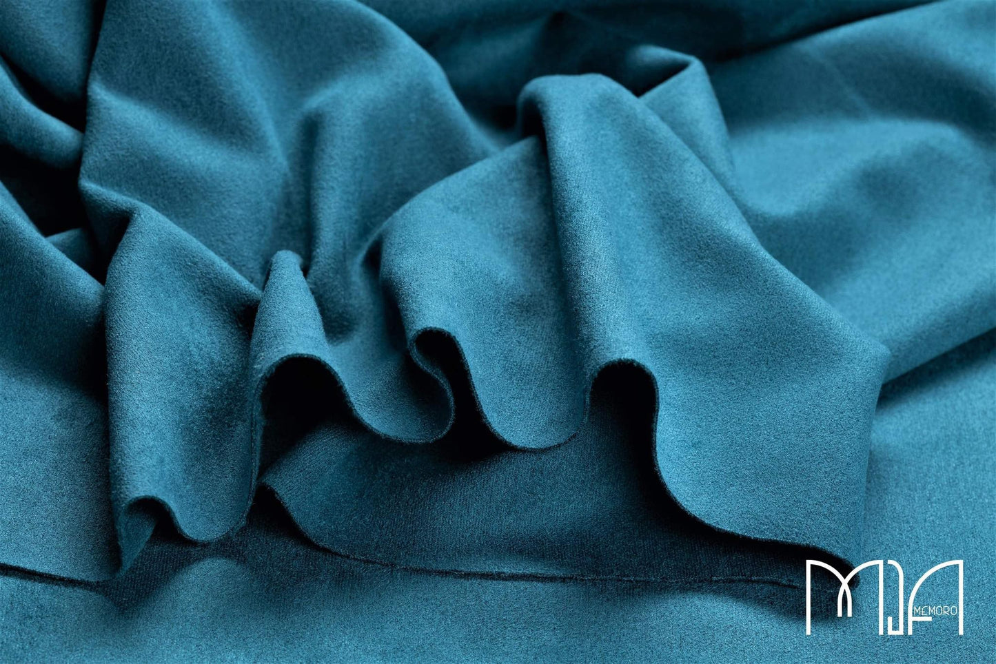 Faux double-sided suede/Sea blue/